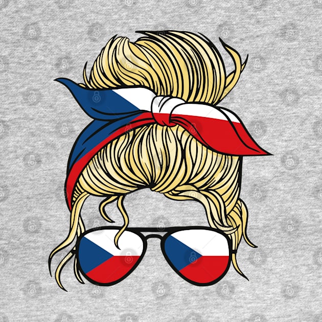 Ceska Czech Republic Flag Girls Czech Girl Kids by qwertydesigns